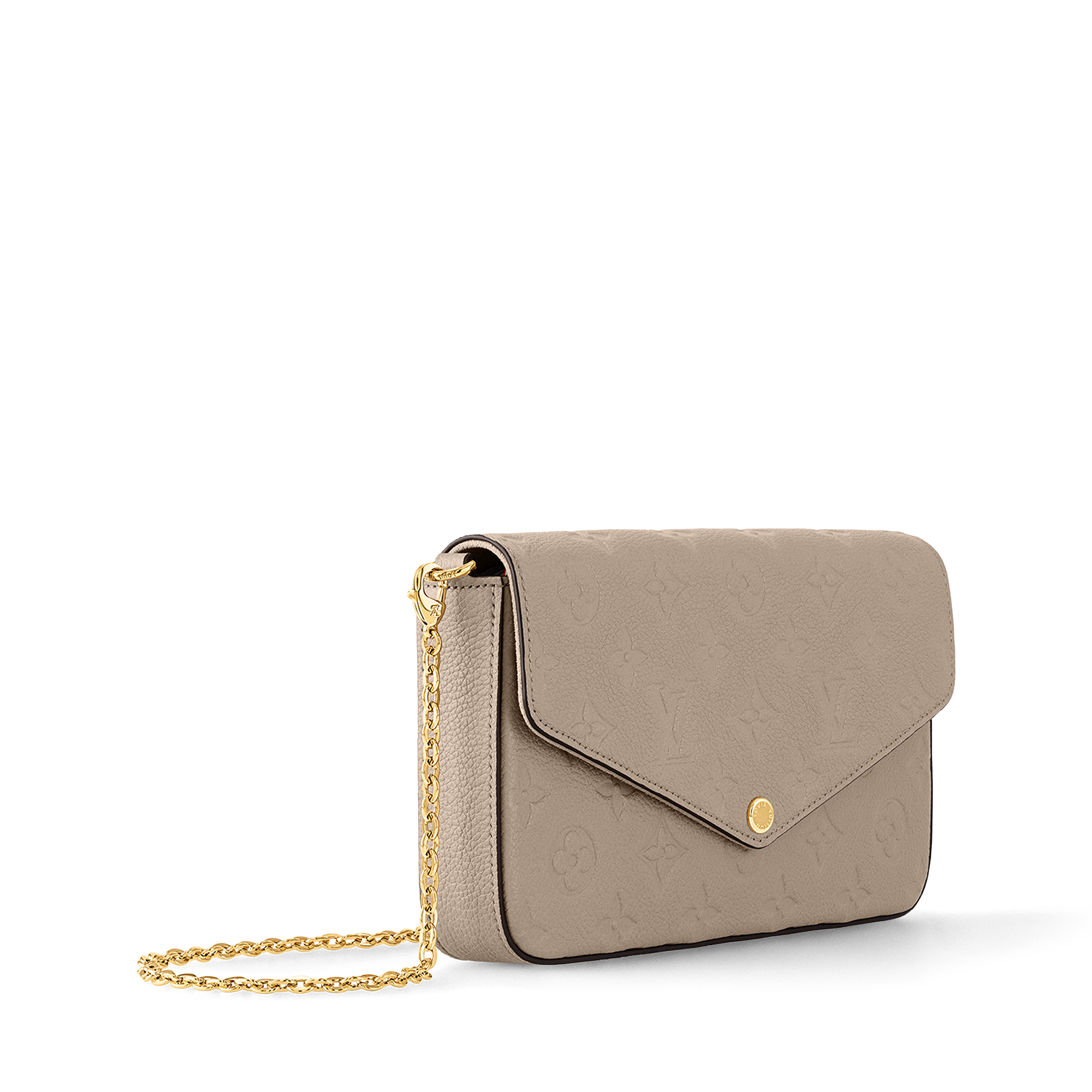 Pochette Félicie Monogram Empreinte Leather - Women - Small